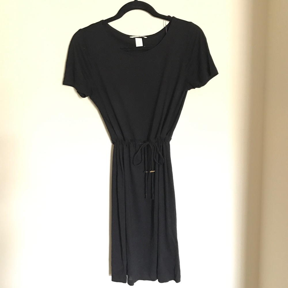 HnM black work dress